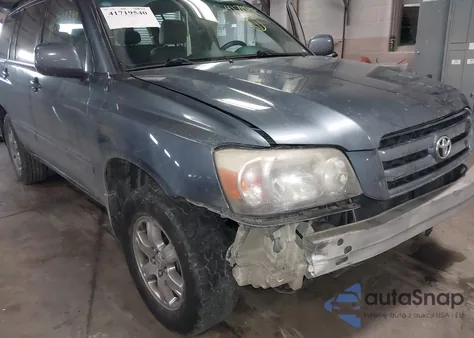2005 Toyota Highlander Limited from USA, damaged, VIN JTEDP21A450080017